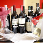 Italienische Weine im Eiscafé-Pizzeria-Hotel Rialto